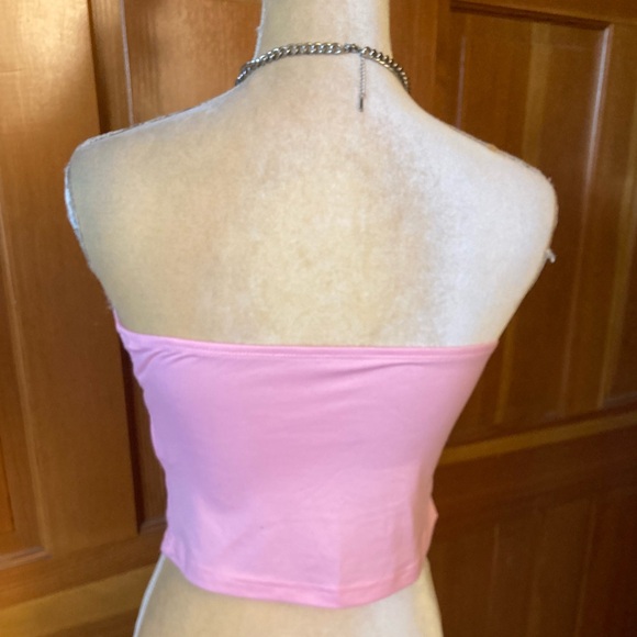 Milano Roma Strapless Baby Pink Tube Top. - Picture 7 of 15